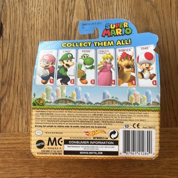 Super Mario Hot wheels Mario - Picture 2 of 3